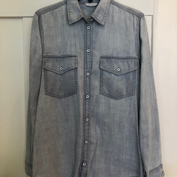 Club Monaco Chambray Shirt - Picture 1 of 7